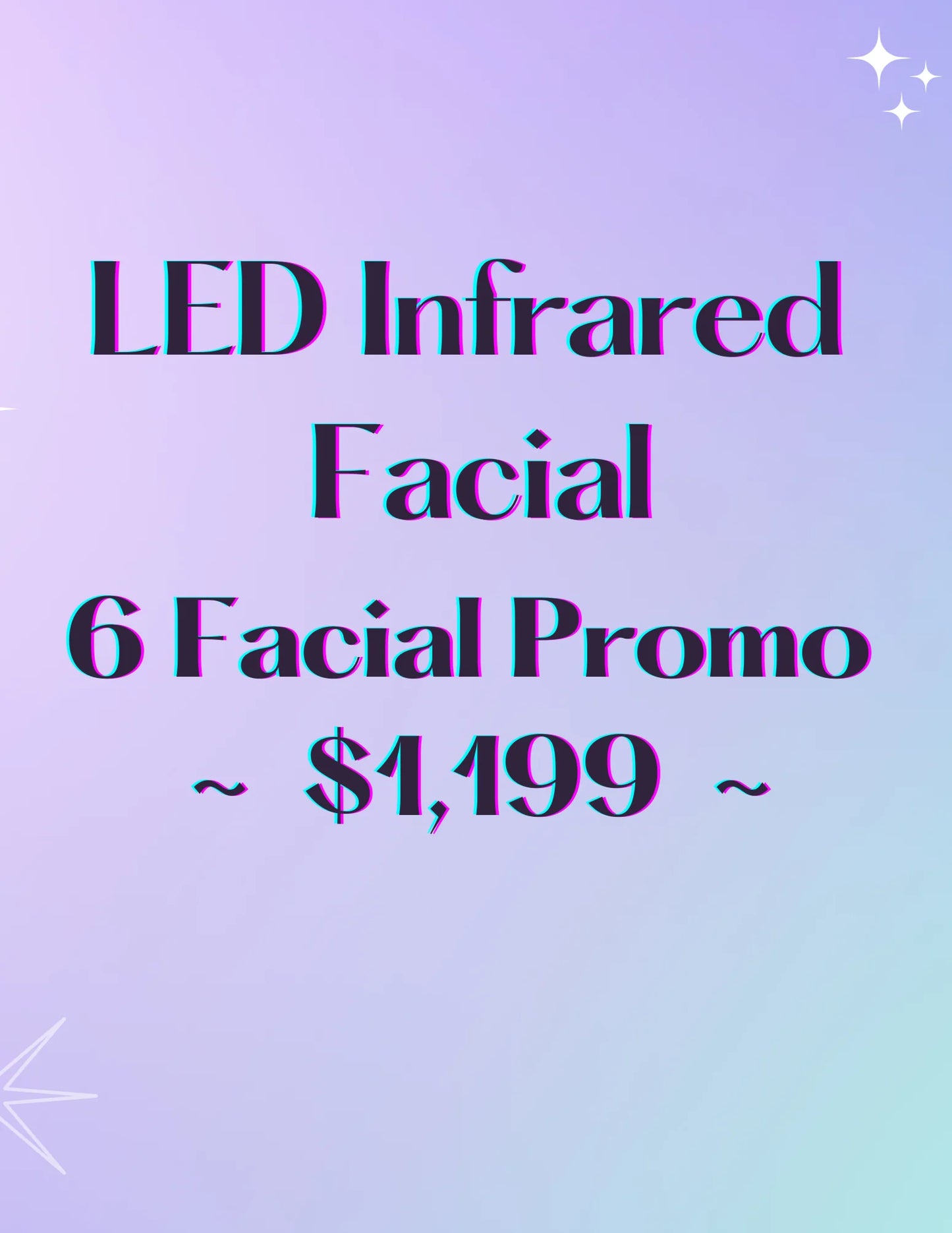 LED Infrared Facial ( 6 PACKAGE)